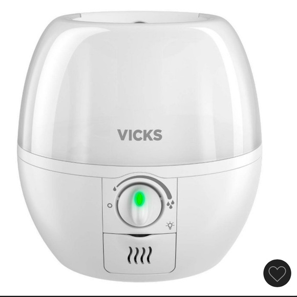Vicks 3-in-1 cool mist humidifier diffuse night light - Picture 1 of 8